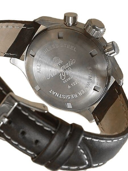 Aeromatic 1912 Military Aviator Observer Chronograph with 24-hour Sub-Dial #A1229