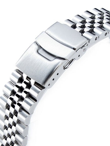 Strapcode 22mm Super-J "Louis" 316L Stainless Steel Watch Bracelet for Seiko New Turtle Watches #SS221803B046