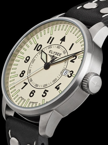 Elysee Phonix Aviator Automatic with Swiss ETA 2824-2 and 42mm Case #71007