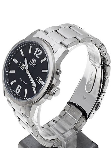 Orient 42mm Starfish Day and Date Automatic Watch with Black Dial #EM7J006B