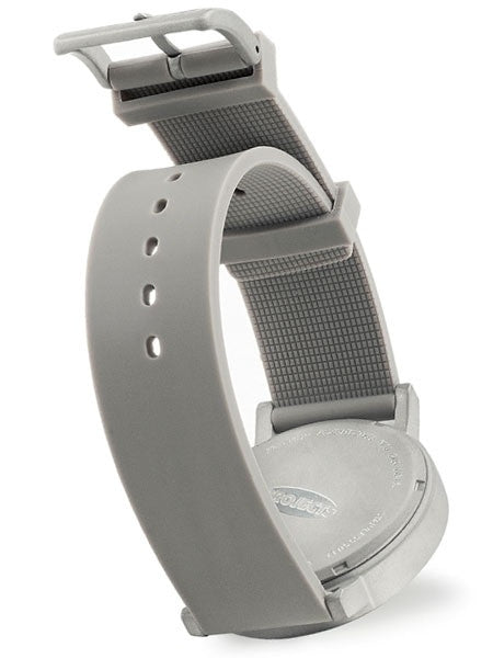 Projects 40mm Terratime Quartz Watch with Grey Rubber Strap #7300
