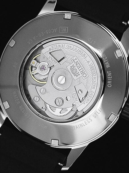 Orient 40.5mm Sentinel Automatic + Hand Wind Watch with Silver-White Dial #AC05003S