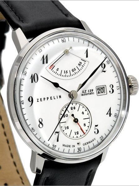 USED Graf Zeppelin LZ129 Hindenburg Automatic Watch with Power Reserve #7060-1