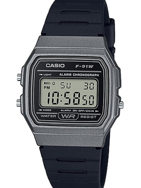 Casio Men's Vintage Series Digital Resin Strap Watch #F-91WM-1B