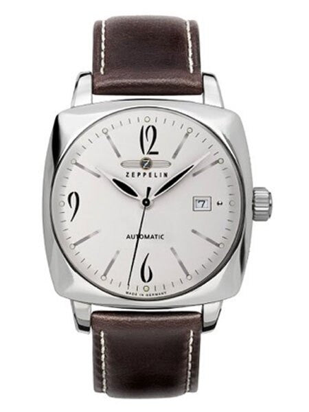 Graf Zeppelin LZ121 Mediterranee Automatic Watch with Exhibition Back #7750-4