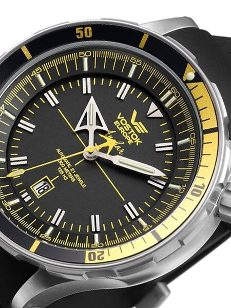 Vostok-Europe Anchar Mens Dive Watch with Tritium Technology 5105143