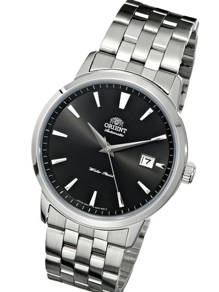 Orient Symphony Automatic Dress Watch with Black Dial, Stainless Steel  Case #ER27009B