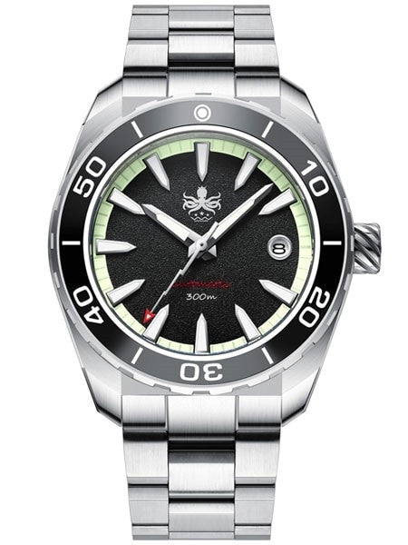 PHOIBOS Proteus 300-Meter Automatic Dive Watch with AR Double Dome Sapphire Crystal #PY024C