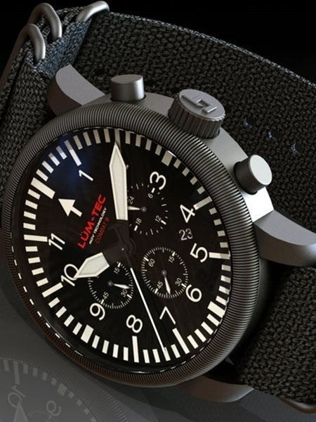 Lum-Tec Combat 42 Chronograph Watch with Double Curved Sapphire Crystal #Combat B42