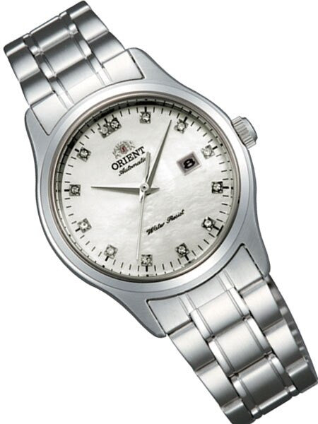 Orient Charlene Women's Automatic Dress Watch with MOP Dial and Crystal Hour Markers #NR1Q004W