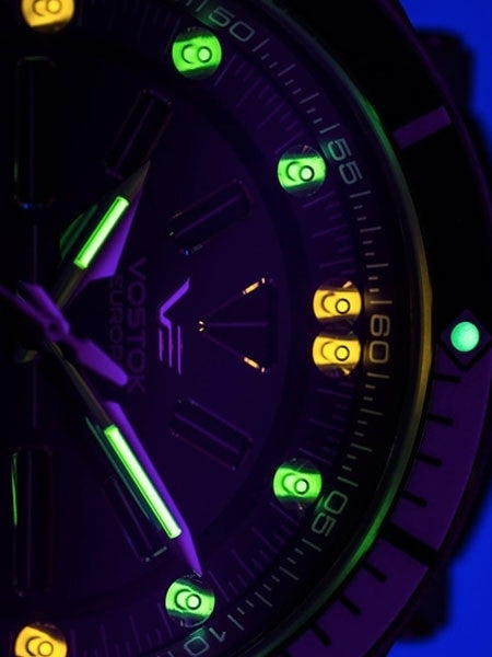 Vostok-Europe N1 Lunokhod-2 Automatic 300 Meter Dive Watch with Tritium Tubes #6205210