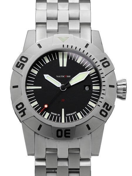 Nauticfish German Made 2000 Meter Automatic Pro Divers Watch with AR Sapphire Crystal #2T
