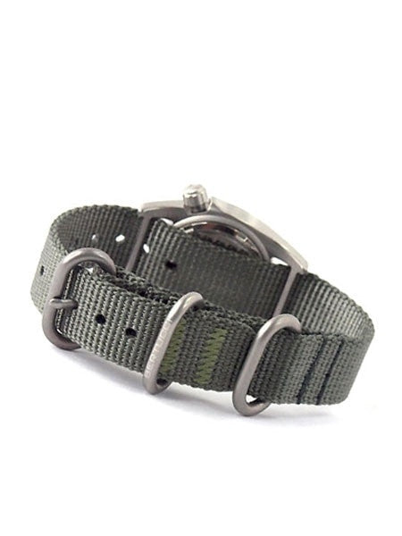 Bertucci M-1S Women's Stainless Steel Field Watch with a Nylon Strap #18012
