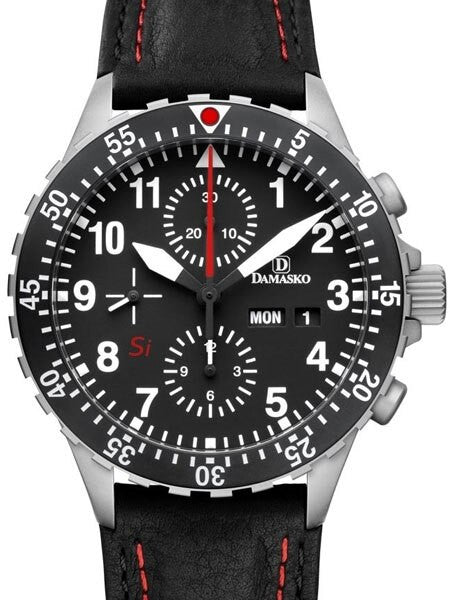 Islander Damasko Swiss Valjoux 7750 Chronograph with a 60-Minute Stopwatch and 12-Hour Totalizer and #DC66SI, photo 1 of 4