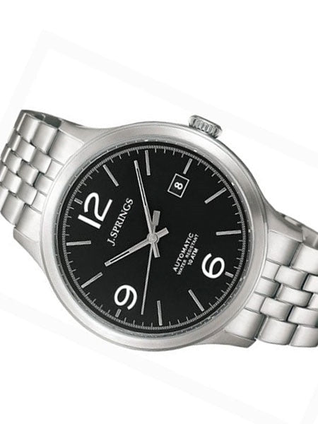 J. Springs Automatic Dress Watch with 42mm Case and Black Dial #BEA016