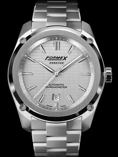Formex Essence Swiss Automatic Chronometer with Silver Dial #0330.1.6341.100