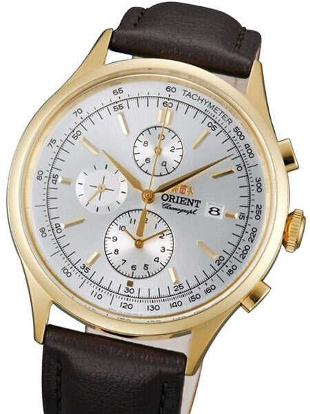 Orient Monterey Quartz Chronograph with 12-Hour Totalizer and Tachymeter #TT0V002W