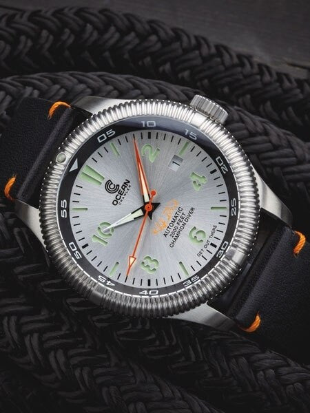 Ocean Crawler Champion Diver Swiss Automatic Watch with AR Sapphire Crystal #CD-226