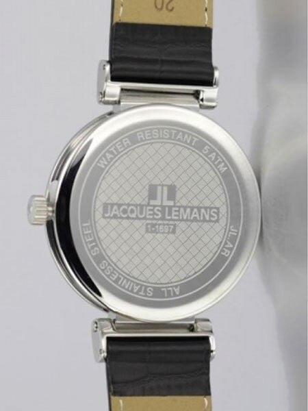 Jacques Lemans Verona Big Date Watch with Retrograde 24-Hour GMT Sub-Dial #1-1697A