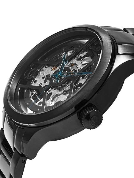 Stuhrling Winchester Automatic Watch with 42mm Black PVD Case #784.02