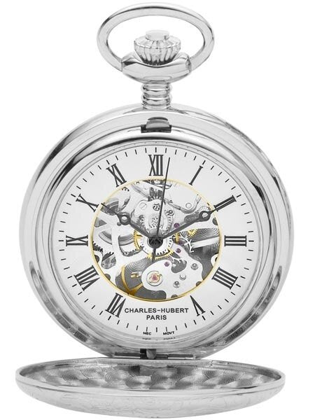 Charles-Hubert 17-Jewel Mechanical Hand Wind Pocket Watch #3564