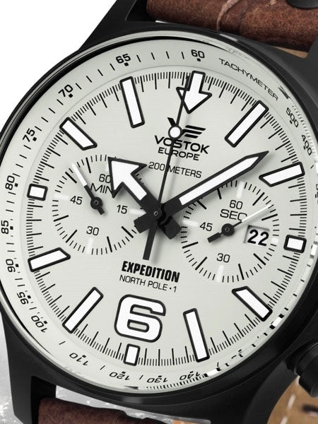 Vostok-Europe Expedition North Pole Chronograph with 60 Minute Stopwatch #5954200