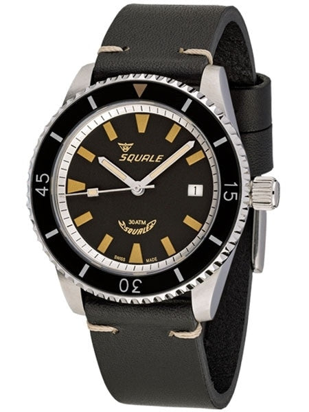 Squale Montauk 300 Meter Swiss Made Automatic Dive Watch with Sapphire Crystal #MTK-01