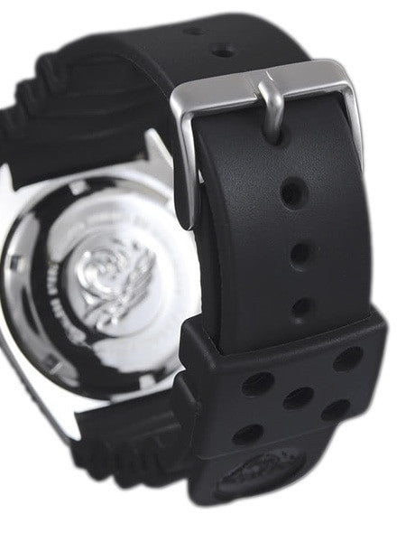 Scratch and Dent - Seiko Automatic Dive Watch with Offset Crown and Rubber Dive Strap #SKX011J1