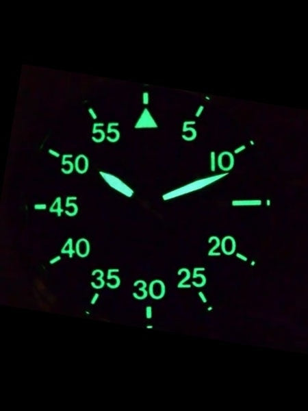 Orient 21-Jewel Automatic Aviator Flight Watch with Brown Leather Strap #ER2A004D