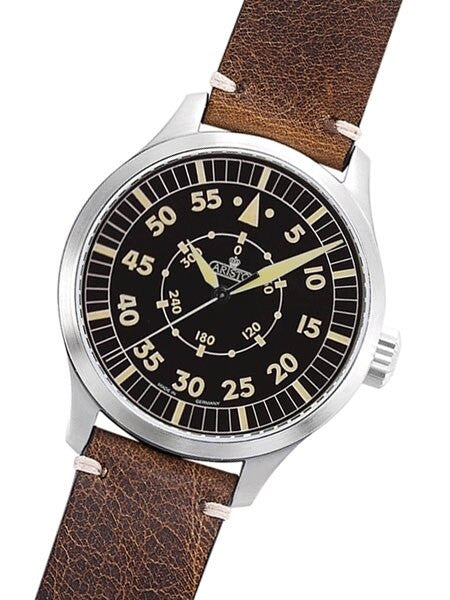 Aristo 47mm Swiss ETA Automatic Vintage Navigator Watch with Sapphire Crystal #7H99