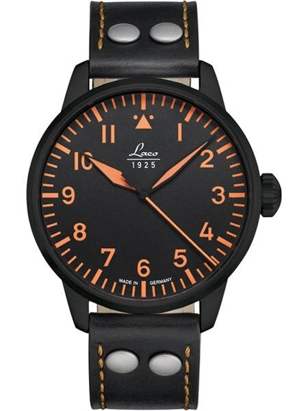 Laco Sorrento Type A Dial Automatic Pilot Watch with Sapphire Crystal #861965PVD