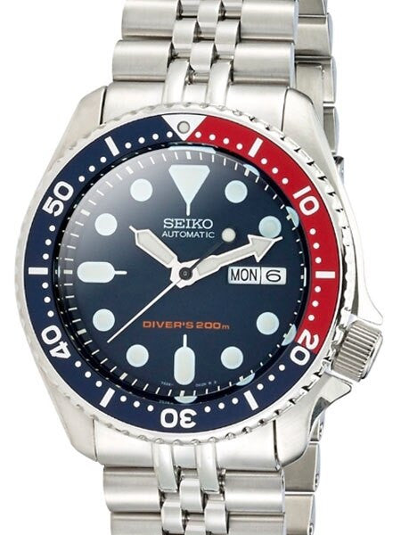 Scratch and Dent - Seiko SKX009 Divers Watch Strapcode Super-J "Louis" Edition with a Domed AR Sapphire Crystal #SKX009 1