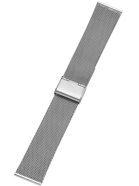 Vollmer Polished Mesh Bracelet with Deployant Clasp #90460H4 (20mm)