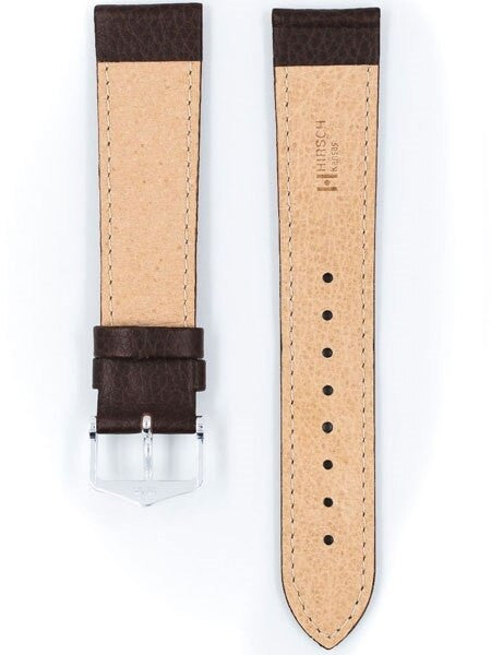 Hirsch Kansas Brown Soft Calf Leather Watch Strap #015020-10