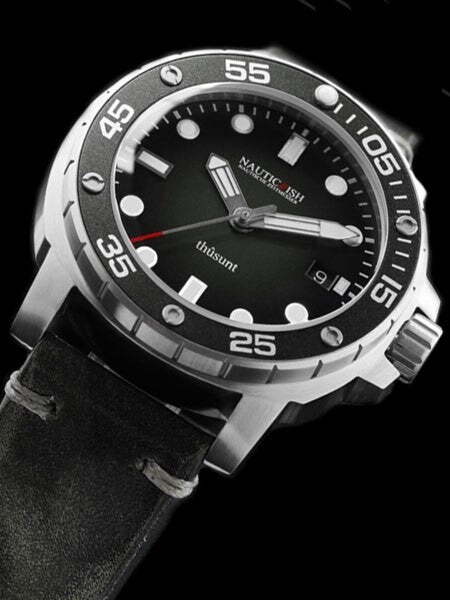 Nauticfish German Made 1000 Meter Automatic Pro Divers Watch with AR Sapphire Crystal #Thusunt-swarz