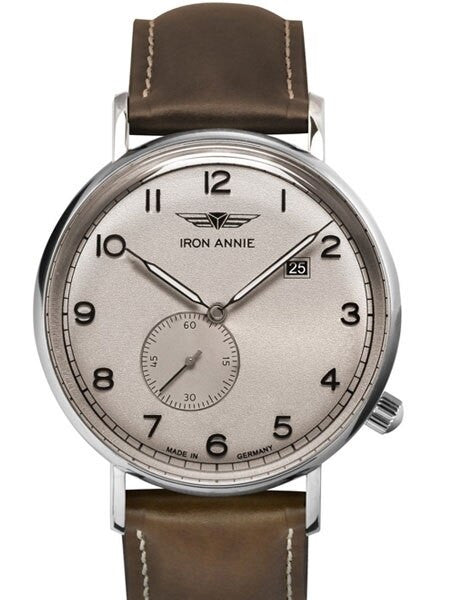 Iron Annie Amazonas Impression Swiss Quartz Dress Watch with Small Seconds, Date #5934-5
