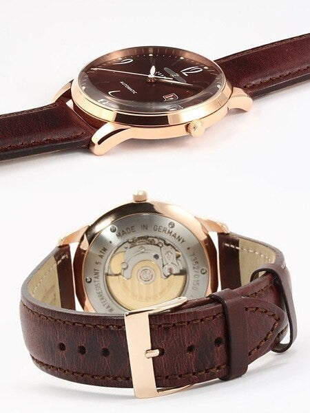 Graf Zeppelin Flatline Swiss Automatic Dress Watch #7352-5