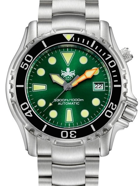 PHOIBOS 1000-Meter Ocean Master Automatic Dive Watch with Sapphire Crystal #PY005A