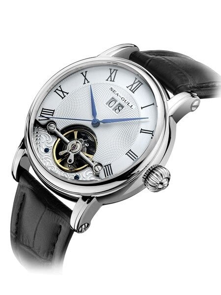 Sea-Gull 40mm Automatic Watch with Big Date, Sapphire Crystal #819.382