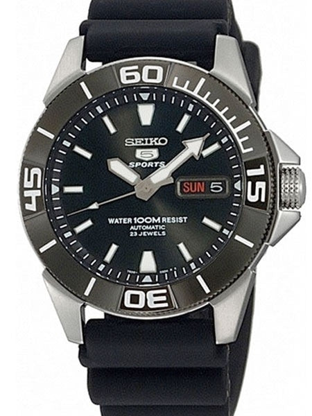 Seiko 40mm Sports 5, 23-Jewel Automatic Watch with Day and Date