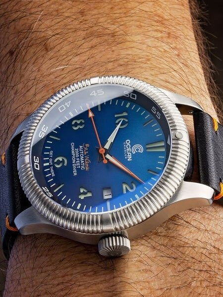 Ocean Crawler Champion Diver Swiss Automatic Watch with AR Sapphire Crystal #CD-223