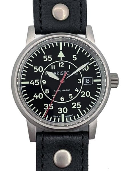 Aristo Type-B Dial Swiss Automatic Pilot's Watch with Sapphire Crystal #3H33N