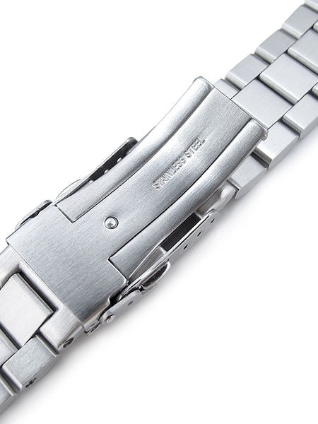 Strapcode 22mm Endmill 316L Stainless Steel Watch Bracelet for Seiko New Turtles SRP777 & PADI SRPA21 Diver #SS221803B045