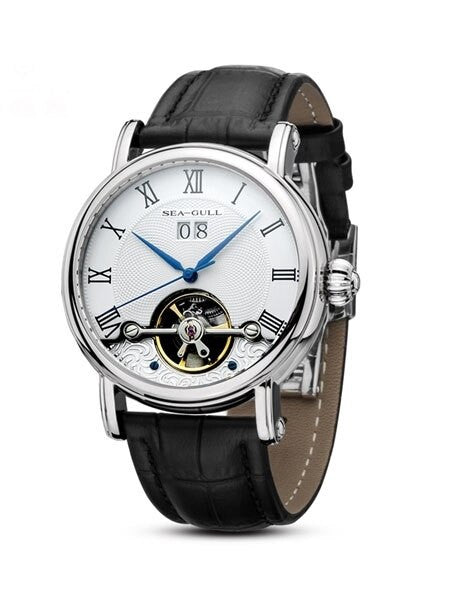 Sea-Gull 40mm Automatic Watch with Big Date, Sapphire Crystal #819.382