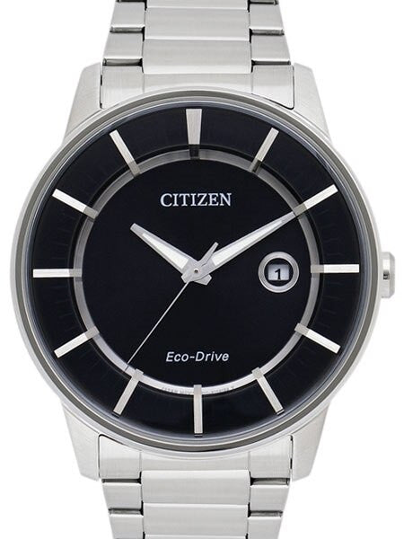 Citizen Eco-Drive Dress Watch with Black Dial and 7-Month Power Reserve #AW1260-50E