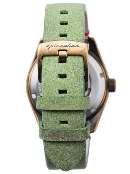 Spinnaker Wreck Automatic Vintage Style Sports Watch with Distressed IP Case #SP-5051-02