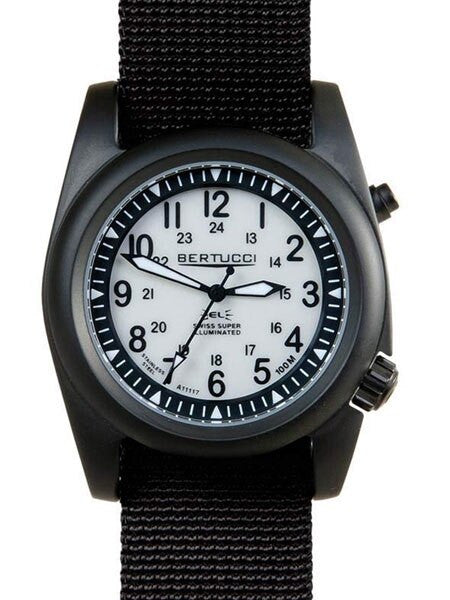 Bertucci A-2SEL Field Watch with Dual Lighting System, Ghost Grey Dial #22028