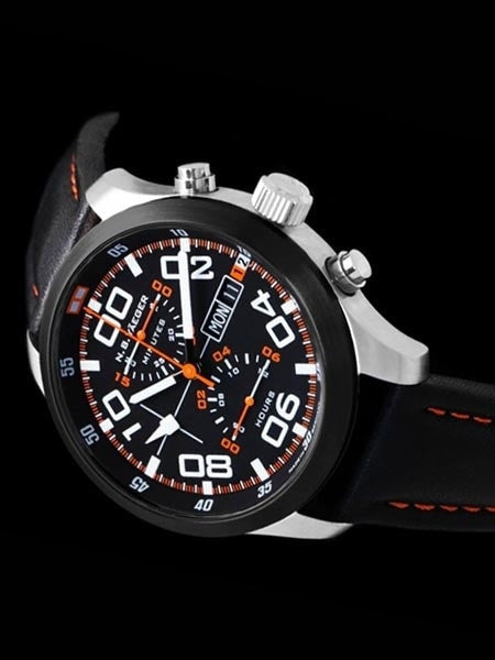 NB Yaeger Valjoux 7750 Swiss Automatic Chronograph with Sapphire Crystal #CHARLIE-PVD-C2