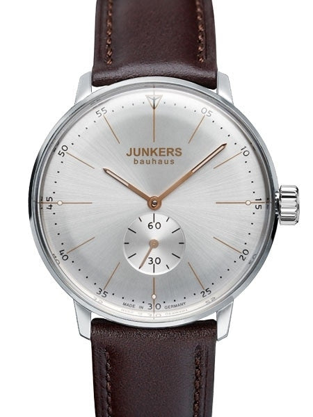 Junkers Bauhaus Swiss Mechanical Hand Winding Watch with Domed