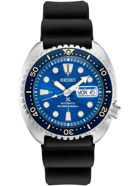 Seiko King Turtle Prospex Automatic Dive Watch with Blue Dial and a Sapphire Crystal #SRPE07